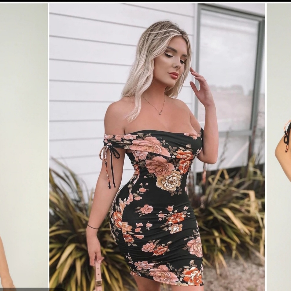 Fashionnova floral dress